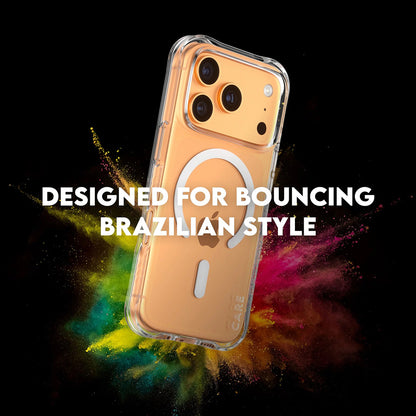 Futrola MagSafe za Apple iPhone 17 Pro, PanzerGlass, Care Fashionable, Bijela Transparentna
