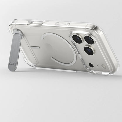 Futrola MagSafe za Apple iPhone 17 Pro, PanzerGlass, Care Feature Kickstand, Prozirna