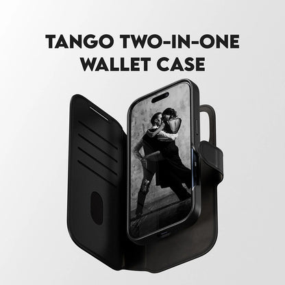 Futrola MagSafe za Apple iPhone 17 Pro, PanzerGlass, Care Feature Tango Two-in-One, Crna