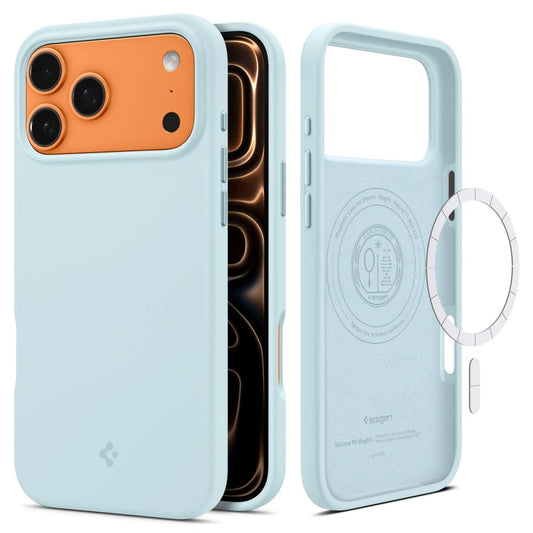 Futrola MagSafe za Apple iPhone 17 Pro, Spigen, Silicone Fit, Plava