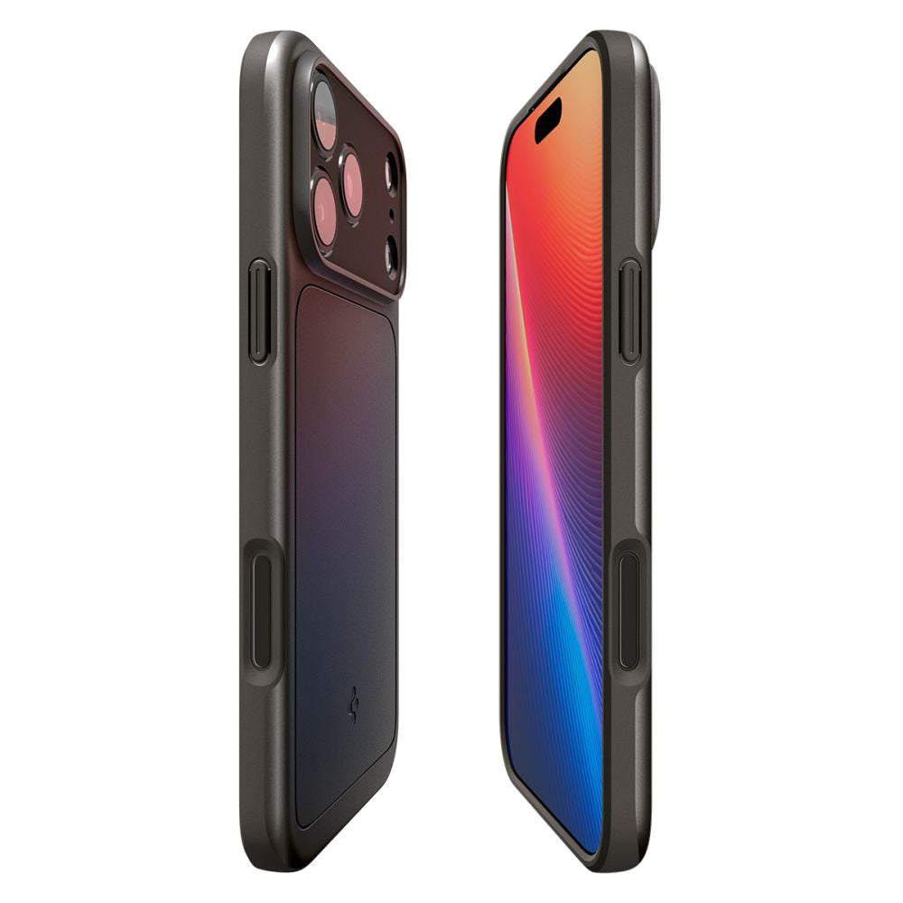 MagSafe futrola za Apple iPhone 17 Pro, Spigen, Thin Fit, Siva