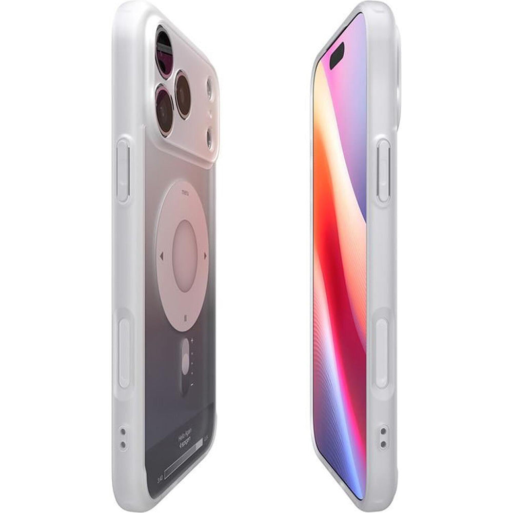 Futrola MagSafe za Apple iPhone 17 Pro, Spigen, Ultra Hybrid Classic, Srebrna