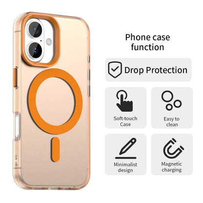 MagSafe futrola za Apple iPhone 17 Pro, Techsuit, CandyCase, Narančasta