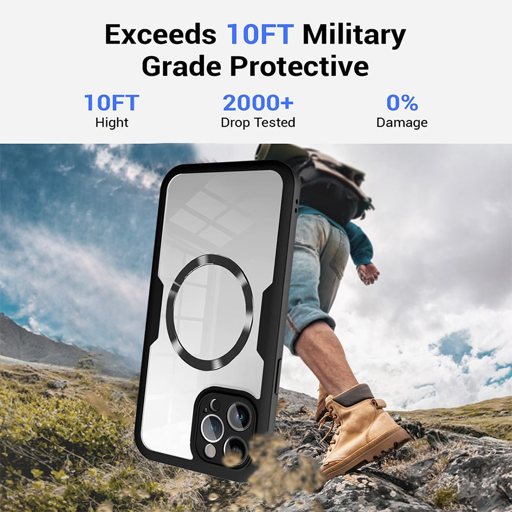 MagSafe futrola za Apple iPhone 17 Pro, Techsuit, ColorVerse 360, Ljubičasta