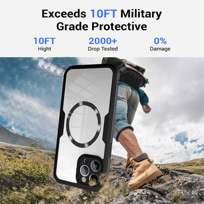 MagSafe futrola za Apple iPhone 17 Pro, Techsuit, ColorVerse 360, Ljubičasta