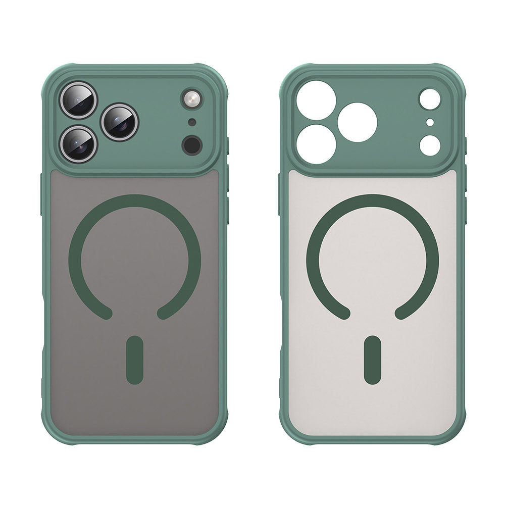 MagSafe futrola za Apple iPhone 17 Pro, Techsuit, HaloFrost II, Zelena