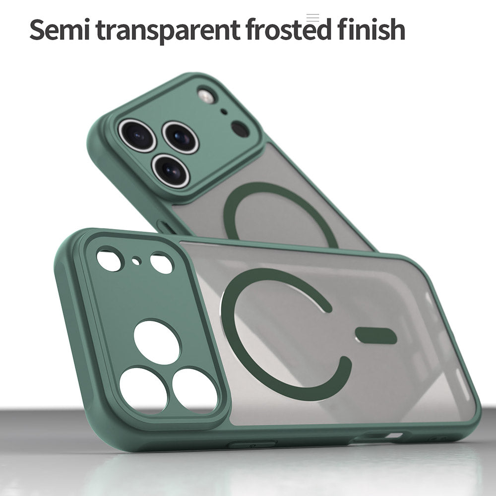 MagSafe futrola za Apple iPhone 17 Pro, Techsuit, HaloFrost II, Zelena