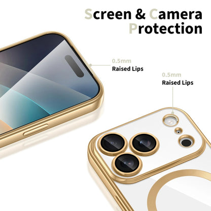 MagSafe futrola za Apple iPhone 17 Pro, Techsuit, Luxury Crystal, Tamno Zelena