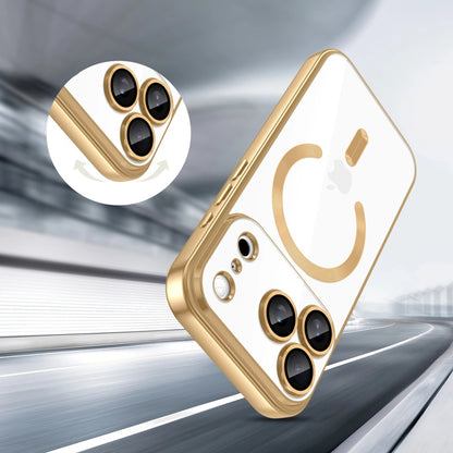 MagSafe futrola za Apple iPhone 17 Pro, Techsuit, Luxury Crystal, Tamno Zelena