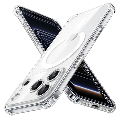 MagSafe futrola za Apple iPhone 17 Pro, Techsuit, otporna na udarce, prozirna