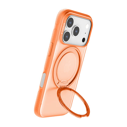 Futrola MagSafe za Apple iPhone 17 Pro, Torras, Ostand R Fitness, Narančasta