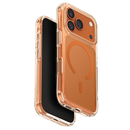 Futrola MagSafe za Apple iPhone 17 Pro, UNIQ, LifePro Xtreme MagClick, Narančasta