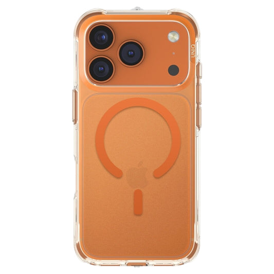 Futrola MagSafe za Apple iPhone 17 Pro, UNIQ, LifePro Xtreme MagClick, Narančasta