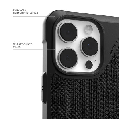 MagSafe futrola za Apple iPhone 17 Pro, Urban Armor Gear, Metropolis LT Kevlar, Crna