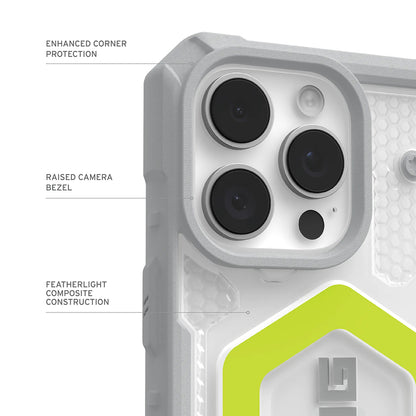 Futrola MagSafe za Apple iPhone 17 Pro, Urban Armor Gear, Pathfinder Clear, Zelena