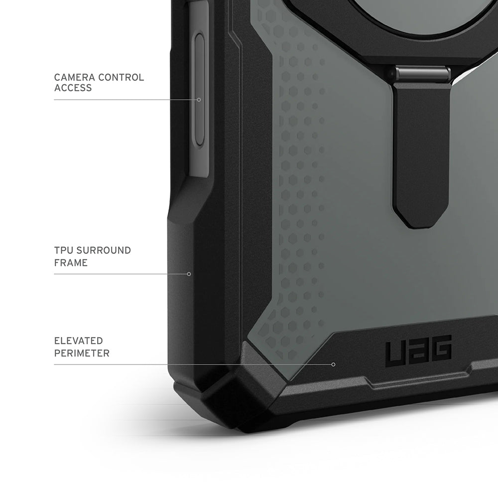Husa MagSafe za Apple iPhone 17 Pro, Urban Armor Gear, Plasma XTE, Crna
