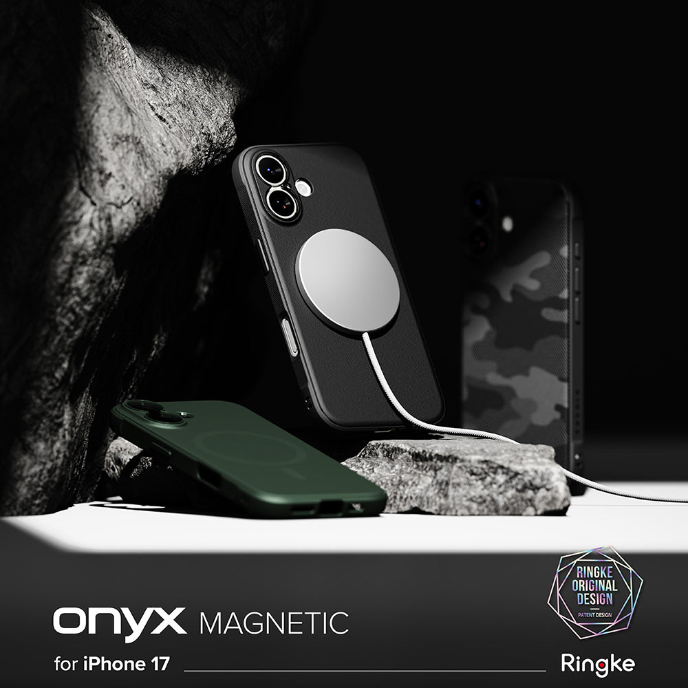 MagSafe maska za Apple iPhone 17, Ringke, Onyx, Tamno Zelena