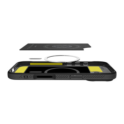 Futrola MagSafe za Apple iPhone 17, Spigen, Rugged Armor, Mat Crna