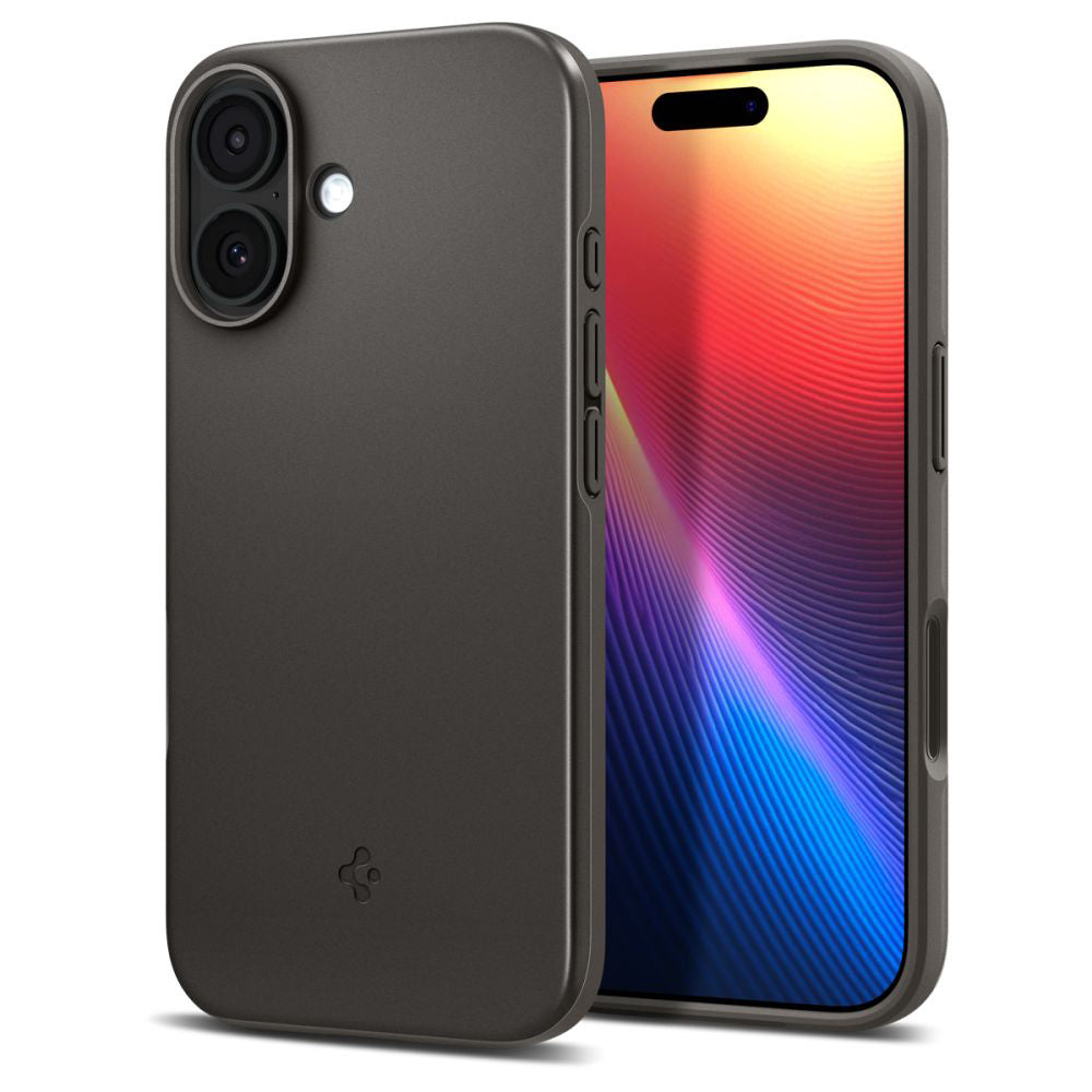 MagSafe futrola za Apple iPhone 17, Spigen, Thin Fit, Siva