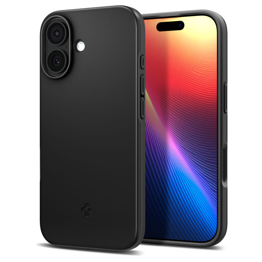 MagSafe futrola za Apple iPhone 17, Spigen, Thin Fit, Crna