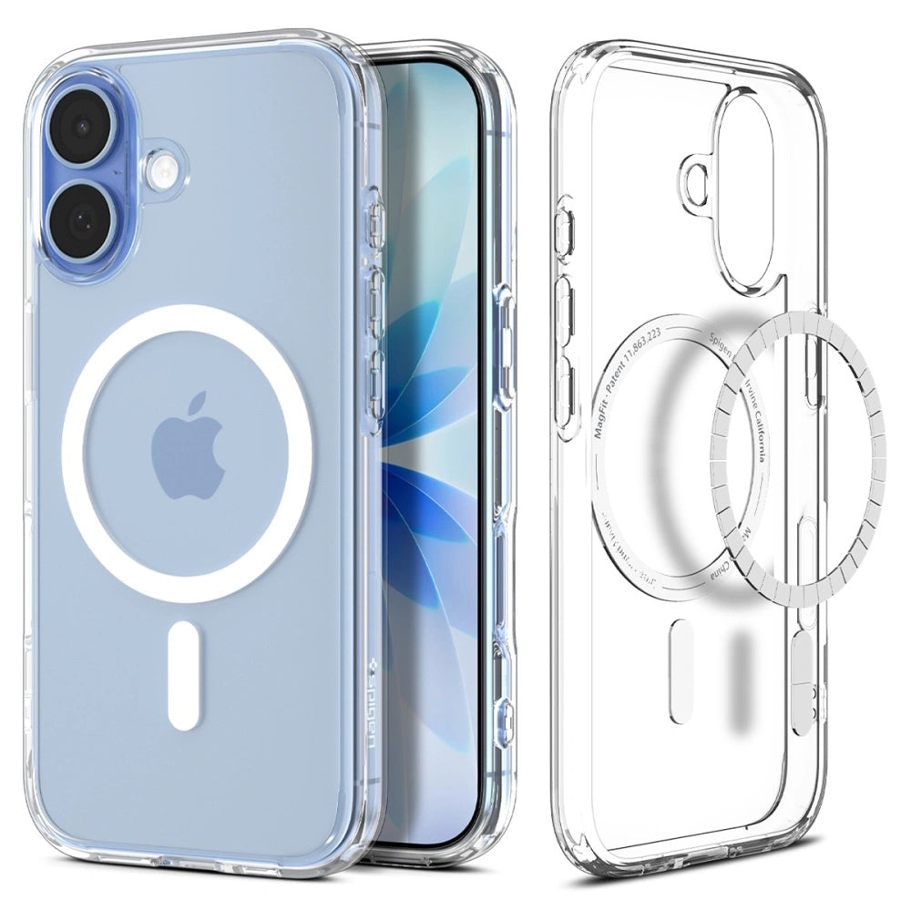 Futrola MagSafe za Apple iPhone 17, Spigen, Ultra Hybrid, Bijela