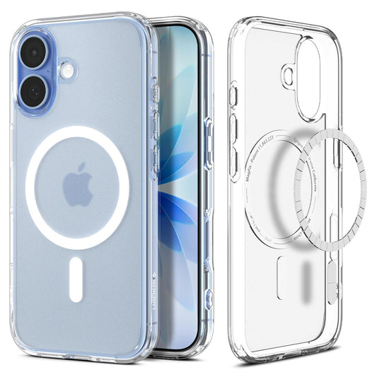 Futrola MagSafe za Apple iPhone 17, Spigen, Ultra Hybrid, Satinirano Bijela