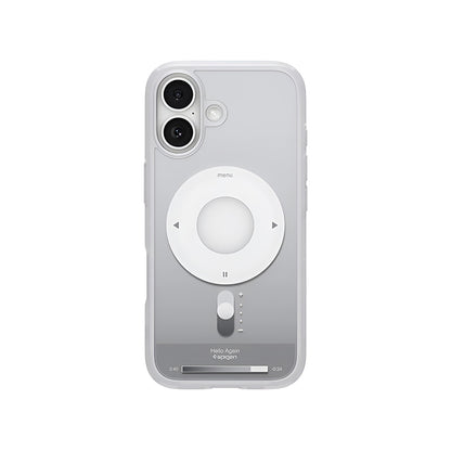 Futrola MagSafe za Apple iPhone 17, Spigen, Ultra Hybrid Classic, Srebrna