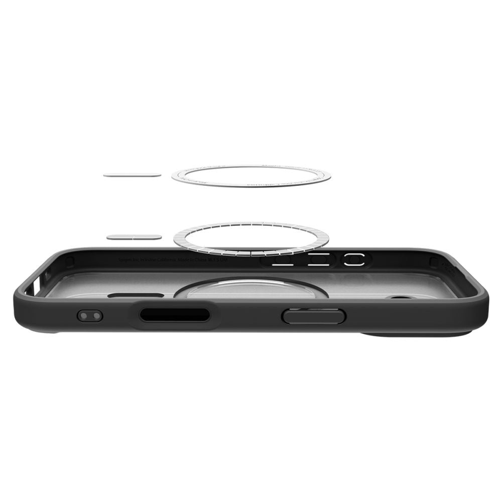 Futrola MagSafe za Apple iPhone 17, Spigen, Ultra Hybrid, Satin Crna