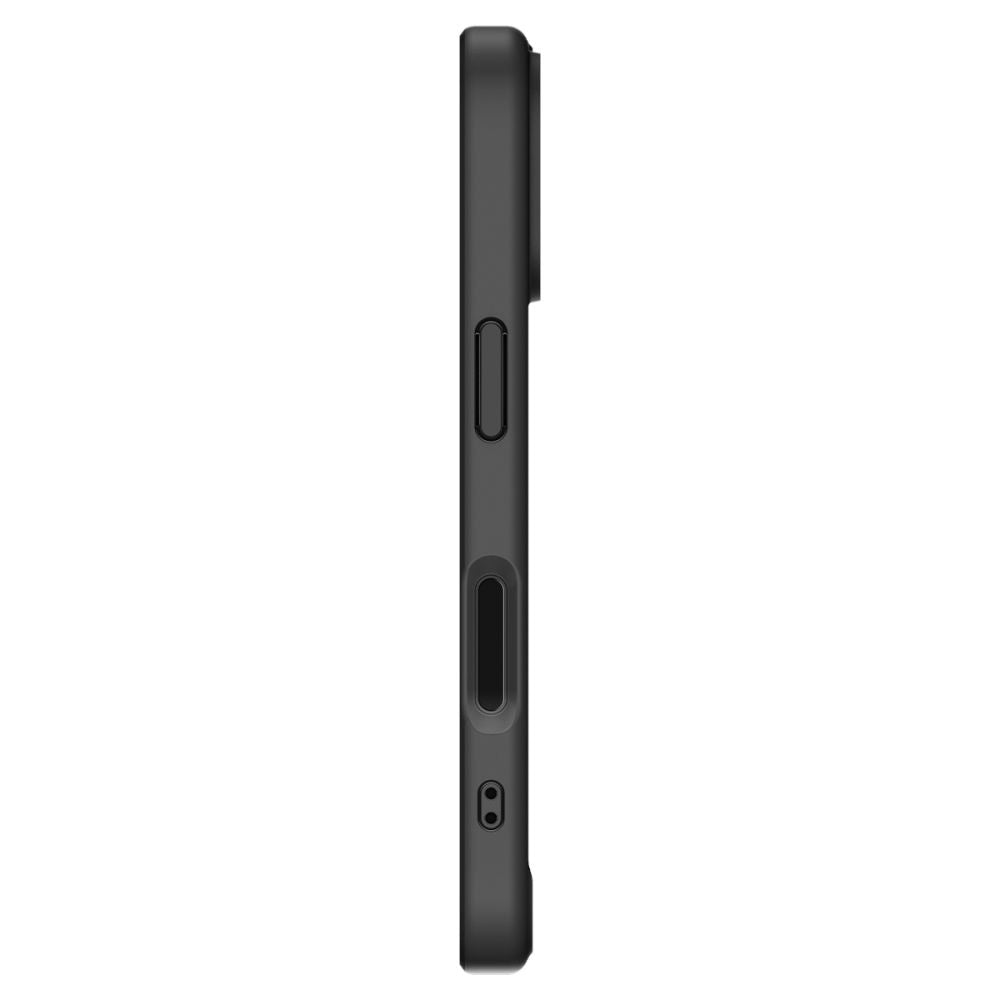 Futrola MagSafe za Apple iPhone 17, Spigen, Ultra Hybrid, Satin Crna