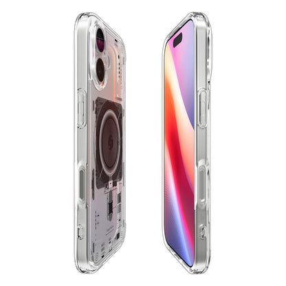 Futrola MagSafe za Apple iPhone 17, Spigen, Ultra Hybrid Neo One, Prozirna