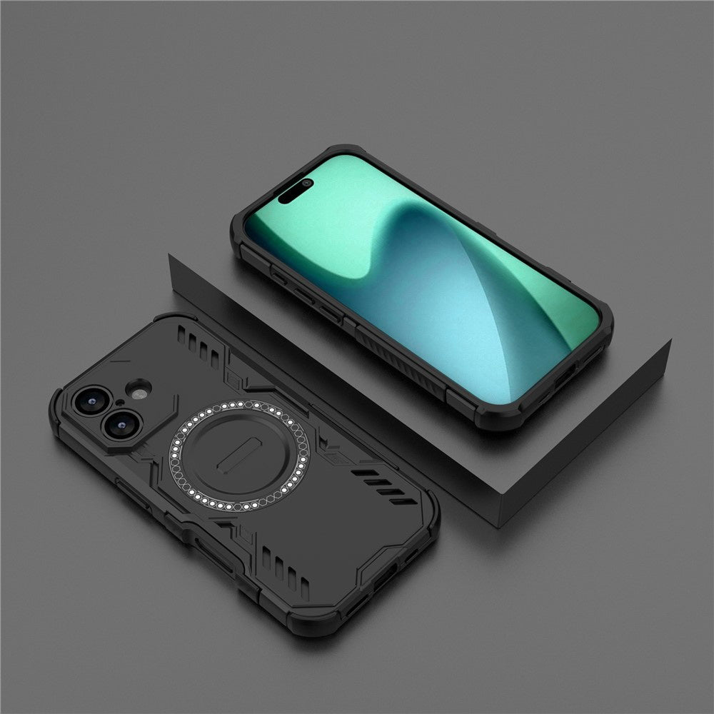 MagSafe futrola za Apple iPhone 17, Techsuit, ArmorMag, Crna