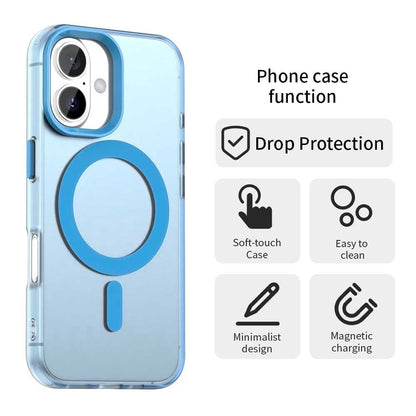 Husa MagSafe za Apple iPhone 17, Techsuit, CandyCase, Plava