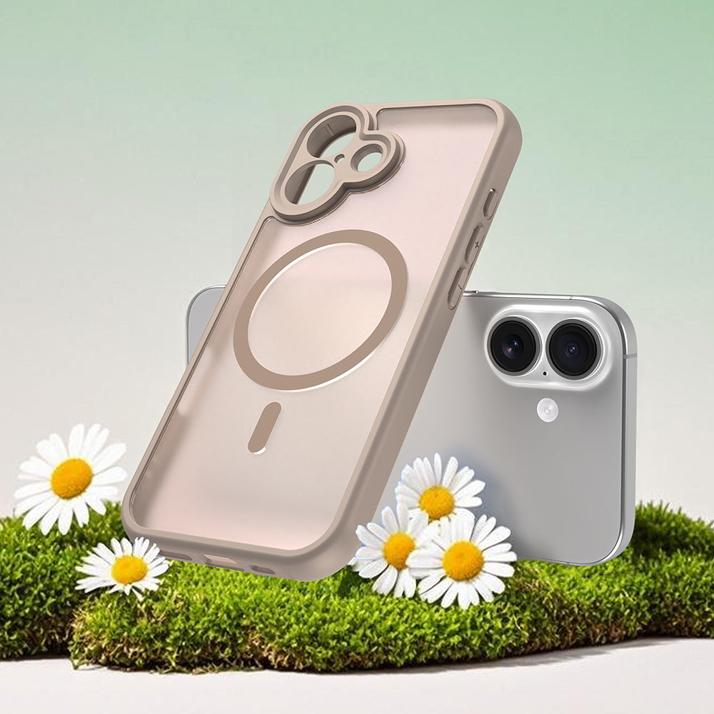 Futrola MagSafe za Apple iPhone 17, Techsuit, HaloFrost II, Zlatna