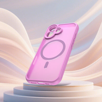 Futrola MagSafe za Apple iPhone 17, Techsuit, HaloFrost II, Roza