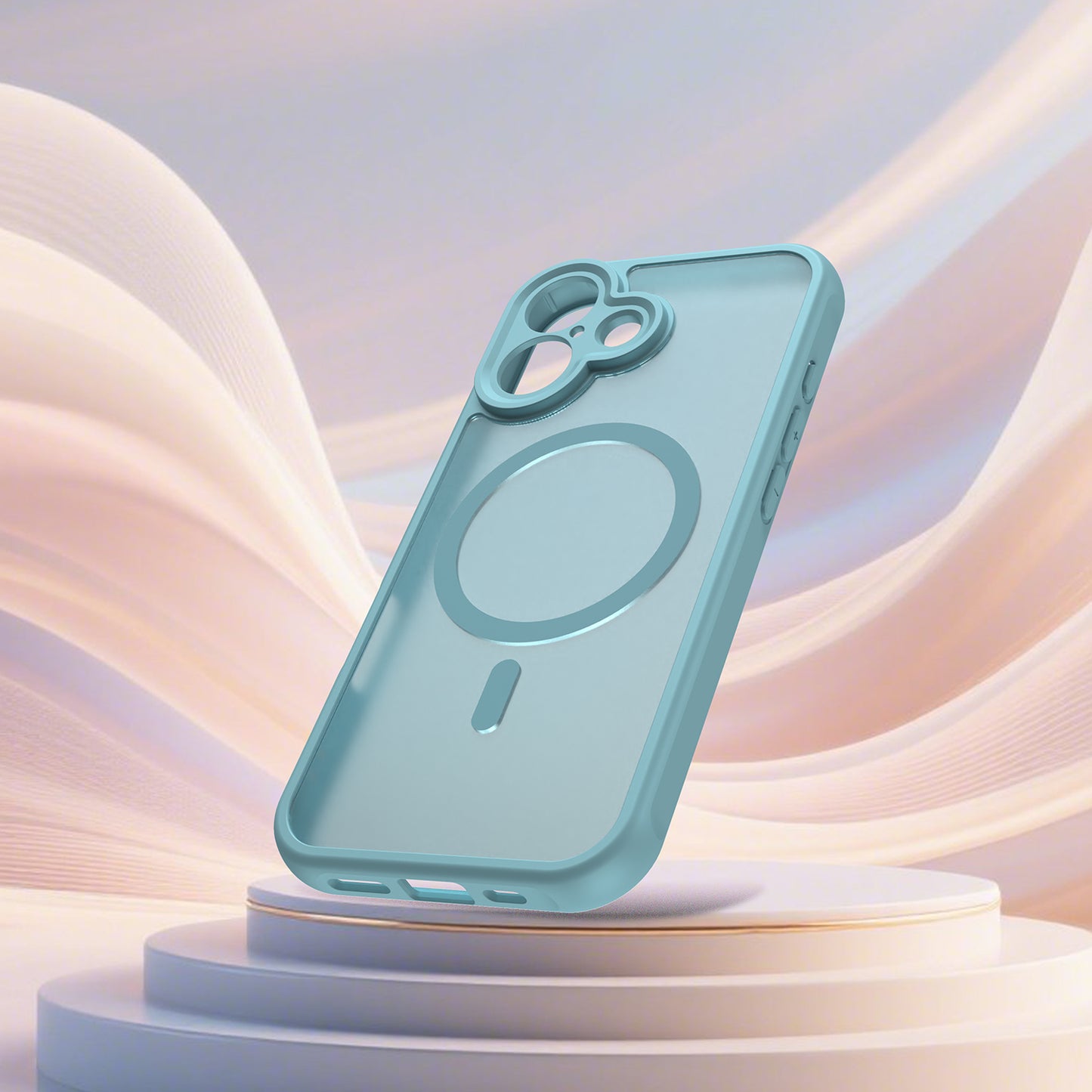 MagSafe futrola za Apple iPhone 17, Techsuit, HaloFrost II, Svijetlo zelena