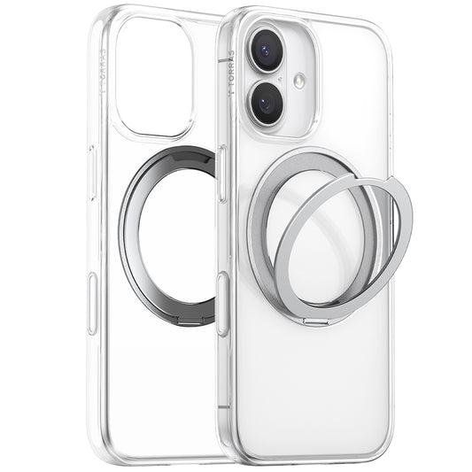 Futrola MagSafe za Apple iPhone 17, Torras, Ostand Pro, Prozirna