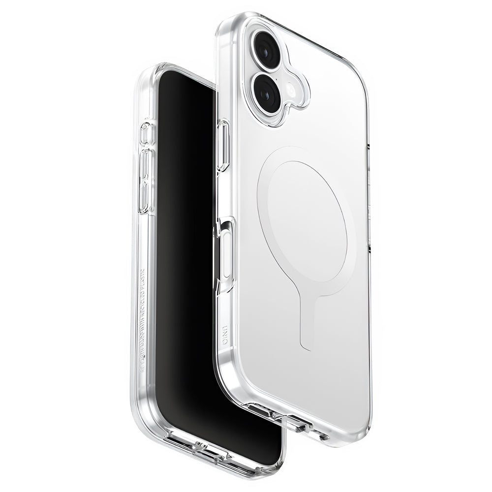 MagSafe futrola za Apple iPhone 17, UNIQ, Clario MagClick, Prozirna