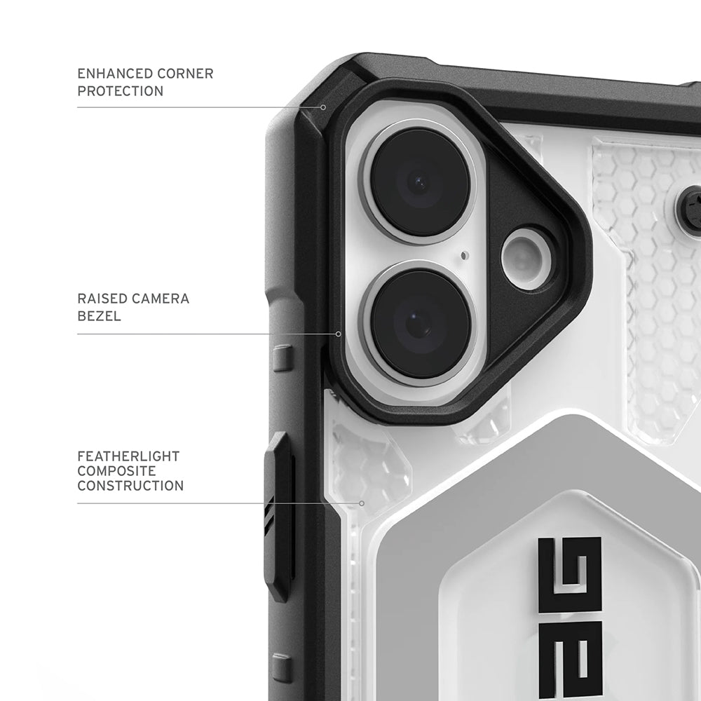 Futrola MagSafe za Apple iPhone 17, Urban Armor Gear, Pathfinder Clear, Prozirna