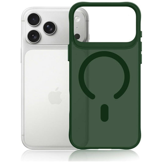 MagSafe maska za Apple iPhone 18 Pro / 17 Pro, 3MK, Smoke MagCase, zelena