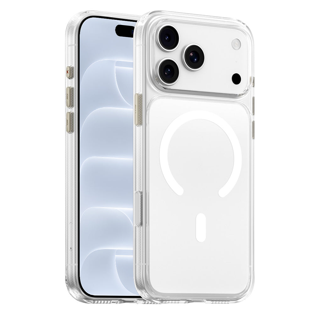MagSafe maska za Apple iPhone 18 Pro / 17 Pro, Blueo, Crystal+ Anti-Drop, prozirna