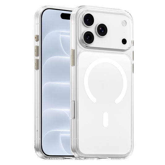 MagSafe maska za Apple iPhone 18 Pro / 17 Pro, Blueo, Crystal+ Anti-Drop, prozirna