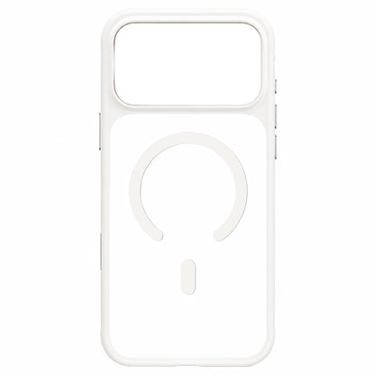 Blueo MagSafe maska za Apple iPhone 18 Pro / 17 Pro, ugodna za kožu, otporna na padove, satenski bijela