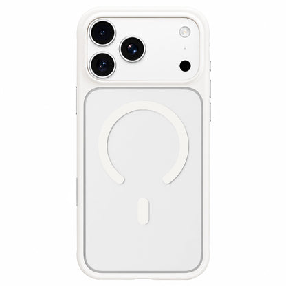 Blueo MagSafe maska za Apple iPhone 18 Pro / 17 Pro, ugodna za kožu, otporna na padove, satenski bijela