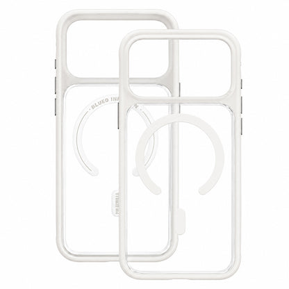 Blueo MagSafe maska za Apple iPhone 18 Pro / 17 Pro, ugodna za kožu, otporna na padove, satenski bijela