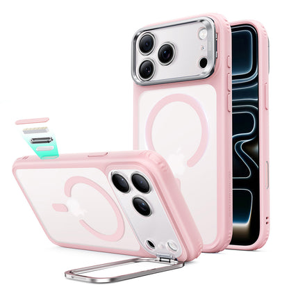 MagSafe futrola za Apple iPhone 18 Pro / 17 Pro, ESR, Classic Hybrid Kickstand, Ružičasta Satinirana