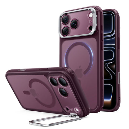 MagSafe futrola za Apple iPhone 18 Pro / 17 Pro, ESR, Classic Hybrid Kickstand, Tamno Satenasta Vinska