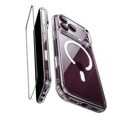 MagSafe futrola za Apple iPhone 18 Pro / 17 Pro, ESR, Classic Hybrid sa zaštitnikom ekrana, Prozirna