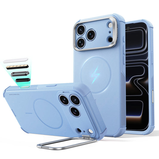 MagSafe futrola za Apple iPhone 18 Pro / 17 Pro, ESR, Cyber Armor Kickstand, Plava
