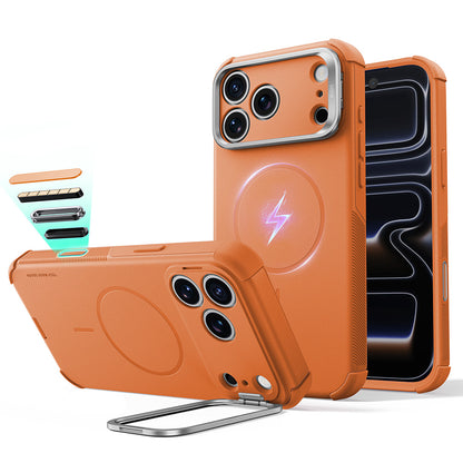 MagSafe futrola za Apple iPhone 18 Pro / 17 Pro, ESR, Cyber Armor Kickstand, Narančasta