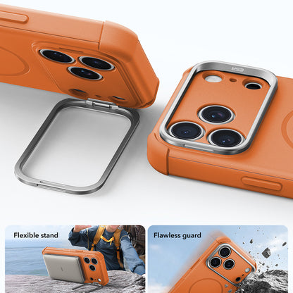 MagSafe futrola za Apple iPhone 18 Pro / 17 Pro, ESR, Cyber Armor Kickstand, Narančasta